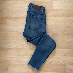 Madewell 9” High Rise Skinny